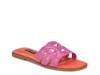 Geena Sandal Dark Pink Fuchsia view