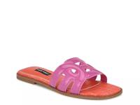 Geena Sandal Dark Pink Fuchsia view