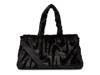 Faux Fur Tote Black view