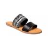 Franky Sandal Black/White Geometric Print Leather view