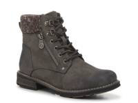 Jadah Combat Boot Dark Grey view