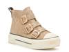 Knockout High-Top Sneaker - Women's Tan/Gold Metallic view