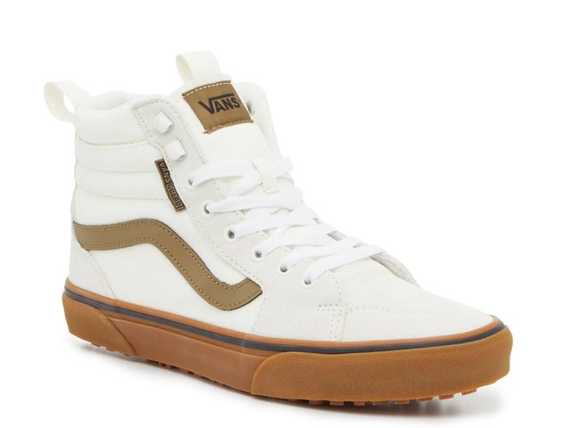 Vans Men\'s Filmore Hi Vansguard Skate Shoes Dachshund Marshmallow Size 8 New VANS FILMORE Hi VansGuard Suede/Nylon Weatherized Sneaker  main image 2