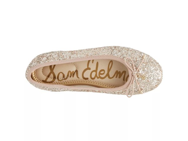 Ballerines Sam Edelman Felicity - Rose Point De Croix - Taille US 9.5 - Occasion (voir état)