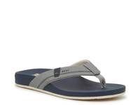 Cushion Spring Flip Flop Grey/Navy view