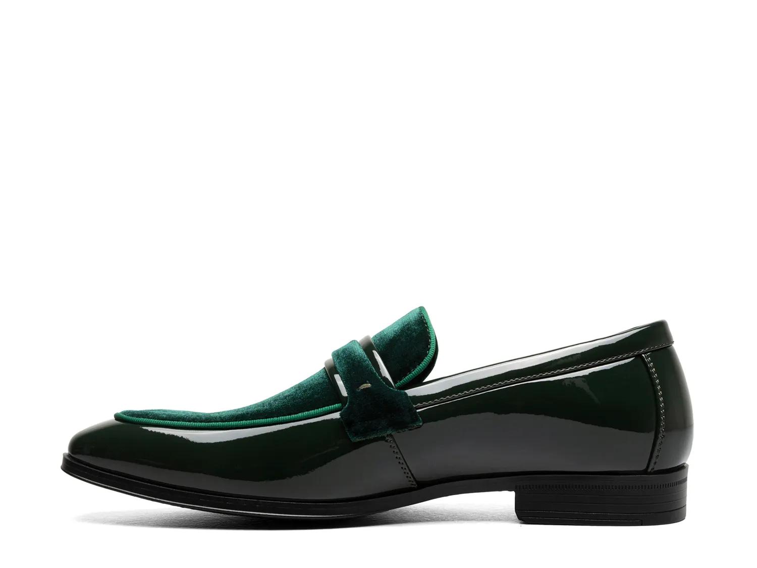 Stacy Adams Shoes Spratley Moc Toe Saddle Slip On Green Size 14 — photo 2