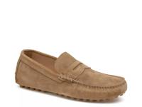 Athens Penny Loafer Taupe Suede view