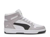 Rebound Layup High-Top Sneaker - Women's White/Grey/Black view