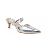 Kanika Mule Silver Metallic Leather view