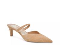 Kanika Mule Tan Suede view