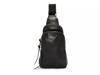 Nita Leather Sling Bag Black view
