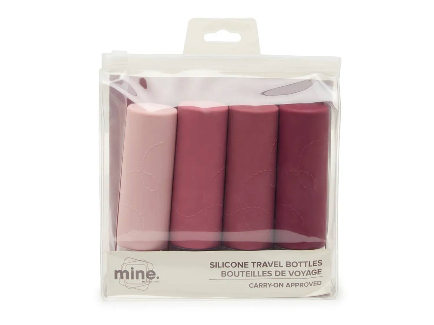 Silicone Travel Bottles - 4 Pack
