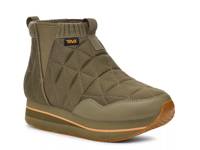 ReEmber Commute Mid Platform Bootie Dark Green view