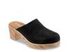 Felida Clog Black Nubuck view