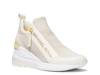 Willis Wedge Sneaker Champagne view