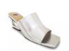 Florence Sandal Silver Metallic/Silver Heel view
