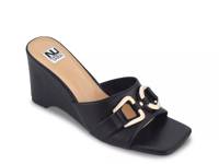 Kensy Wedge Sandal Black view