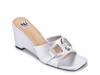 Kensy Wedge Sandal Silver Metallic view