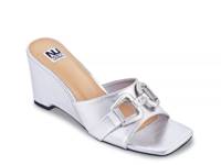 Kensy Wedge Sandal Silver Metallic view