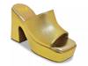 Porto Platform Sandal Gold Metallic view