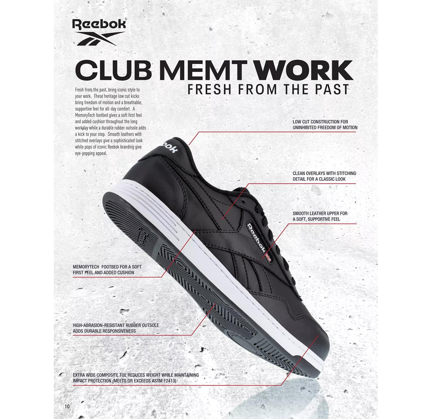 Club MEMT Composite Toe Work Sneaker