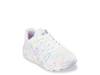 x JGoldcrown Uno Lite Spread the Love Sneaker - Kids' White/Pastel Hearts view