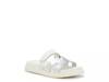 Mayven Sandal - Kids' White/Silver Metallic view