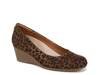 Be Flex Wedge Pump Dark Brown Leopard Print view
