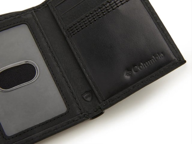 Black Trifold Wallet