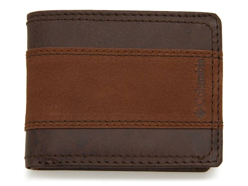 Two-Toned Leather Bifold Wallet