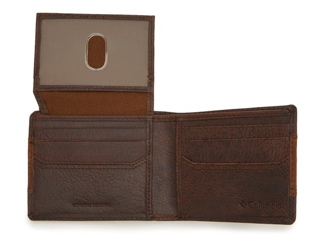 Two-Toned Leather Bifold Wallet