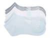 Classic Terry Women's Ankle Socks - 6 Pack White/Grey/Light Blue view