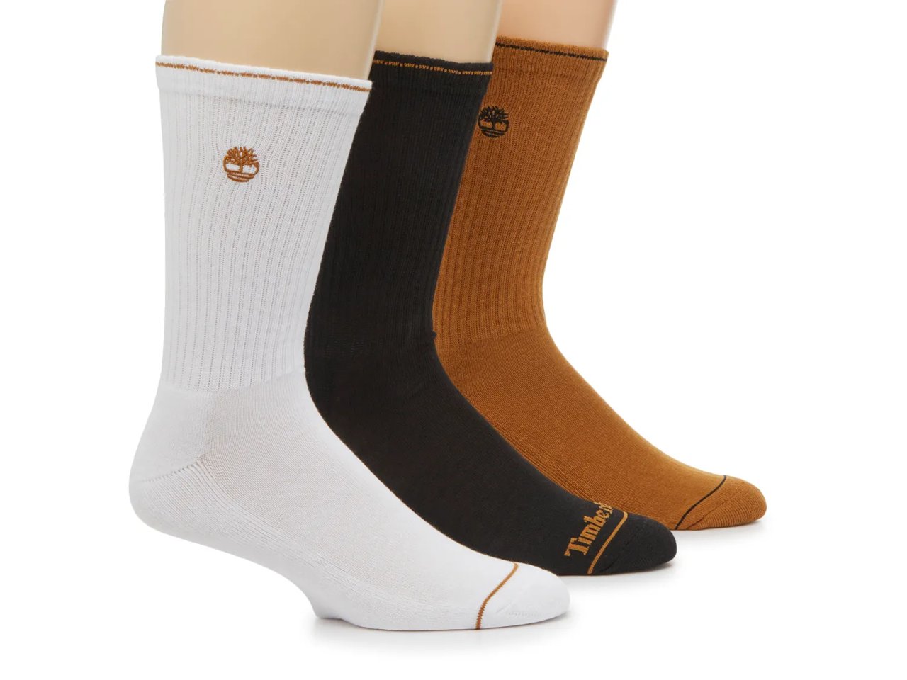 Cushioned Logo Men's Crew Socks - 3 Pack