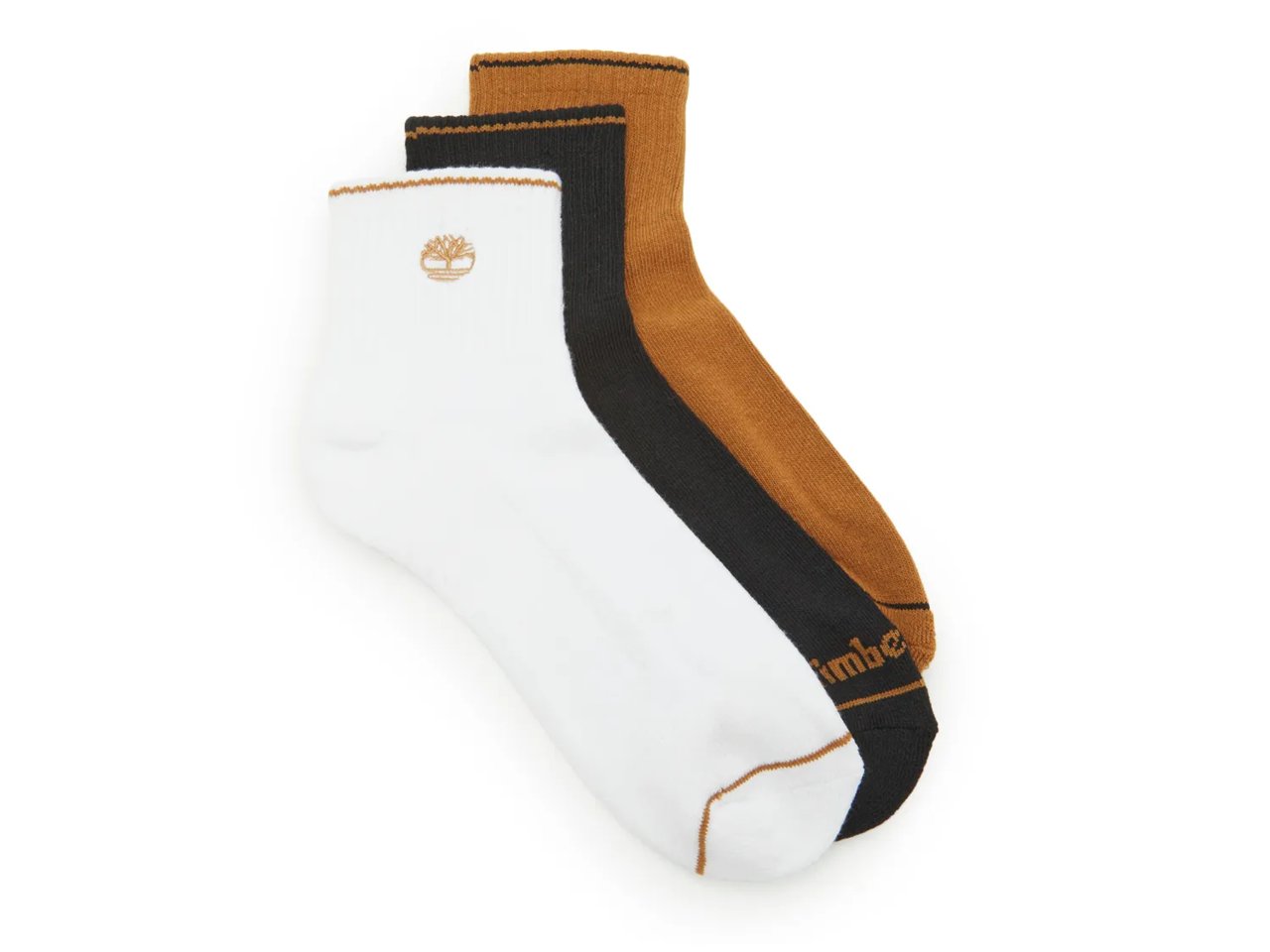 Cushioned Logo Men's Quarter Crew Socks - 3 Pack