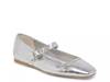 Rodni Mary Jane Flat Silver Metallic view