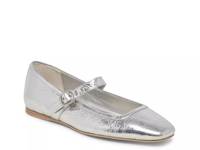 Rodni Mary Jane Flat Silver Metallic view