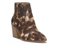 Sonah Bootie Brown Spot Print view