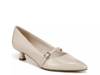 Madelyn Pump Almond Milk Patent Synthetic view