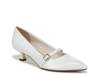 Madelyn Pump White Patent Synthetic view