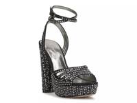 Iralin Platform Sandal Black view