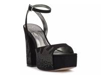 Lirio Platform Sandal Black view