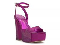 Lirio Platform Sandal Mulberry Purple view