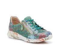 Carleigh Sneaker - Women's Turquoise/Multicolor Floral view