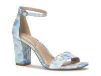 Hailee Sandal Blue Floral Print view