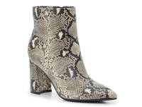 Gaylen Bootie White/Black Snake Print view
