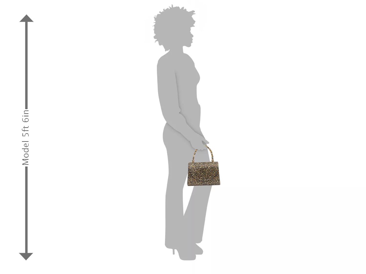 Top Handle Leopard Mini Satchel