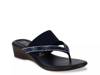Deleiza Wedge Sandal Navy view