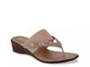 Deleiza Wedge Sandal Rose Gold view