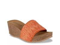 Ibbie Wedge Sandal Orange view
