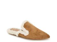 Lee Mule Caramel Faux Fur view